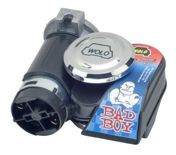 Wolo 419 Bad Boy Bocina Aire 12v Color Negro