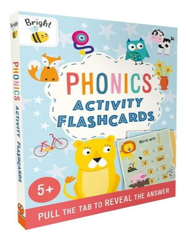 Bright Bee Phonics Activity Flashcards, De Igloo. Editorial Igloo Books En Inglés, 2024