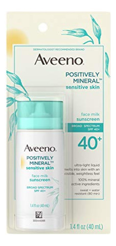 Bloqueador Solar Aveeno Positively Mineral Sensitive Skin Sp