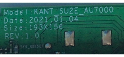 Main Samsung Bn96-52602b / Kant_su2e_au7000 Un43tu700d (Usado)