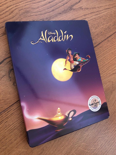 Blu-ray Disney Aladdin 4k Steelbook