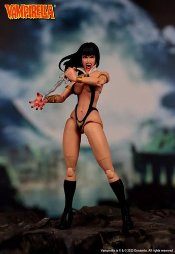 Figura Vampirella (negro) 1/12 Excusiva
