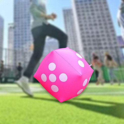 Juguetes Inflables Dados Que Explotan Dados Divertidos Rosa