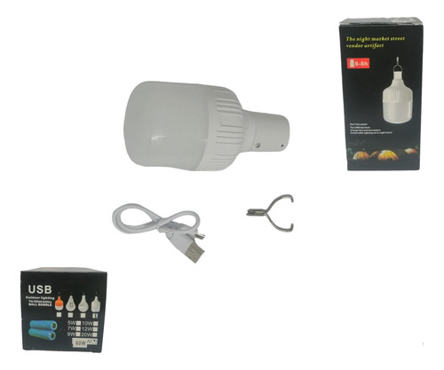 Bombilla Recargable Led 60w