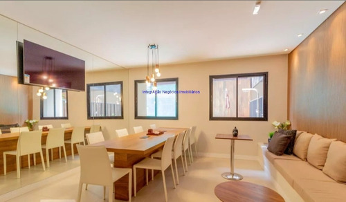 Imagem 10 de 27 de Apartamento Studio 26m², 01 Dormitório E 01 Banheiro. Condomínio Com Portaria, Segurança 24hrs, Piscina, Salão De Festa, Churrasqueira, Jardim, - 21010802 - 68988525