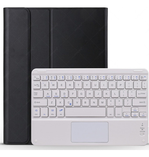 Funda With Touch Keyboard For Galaxy Tab A 10.1 Sm-t510/t515