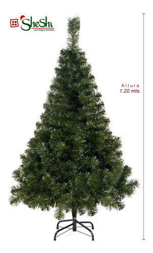 Imagen 2 de 8 de Arbolito Navidad Canadian Luxe 1,20 C Kit 36 Pzas - Sheshu