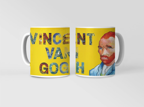 Taza Vincent Van Gogh Autorretrato Pintores Famosos Historia