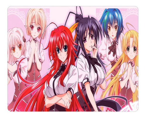 Mouse Pad Gamer High School Dxd Diseño #12