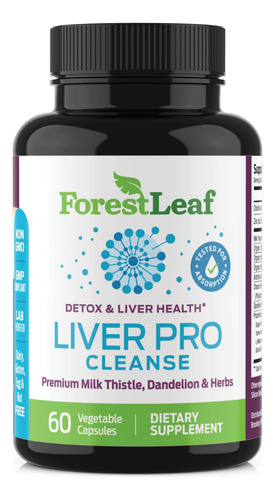 Suplemento De Limpeza De Desintoxicação Hepática Forestleaf