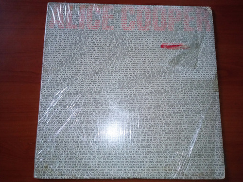 Disco Vinilo Lp Alice Cooper - Zipper Catches Skin