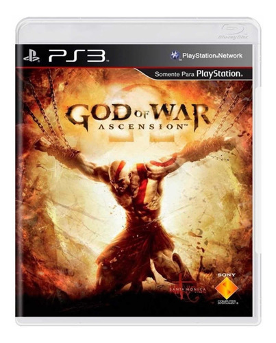 Jogo Ps3 God Of War Ascension Original Midia Física