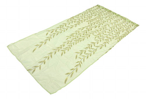 Impressão De Folhas Simples Para Janela De Voile Com Cortina
