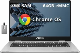 Asus C423na Chromebook 14 Hd Laptop, Procesador Intel Celero