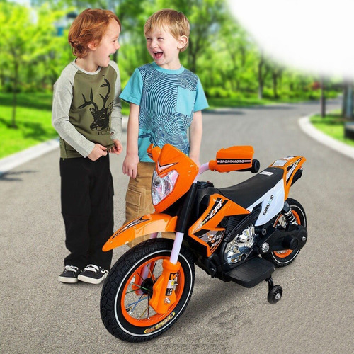 Carrito Moto Eléctrica Para Niños Llantas De Goma | Mp3 Usb
