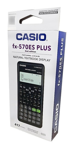 Calculadora Casio Fx-570 Es Plus 2* Edicion 417 Funciones