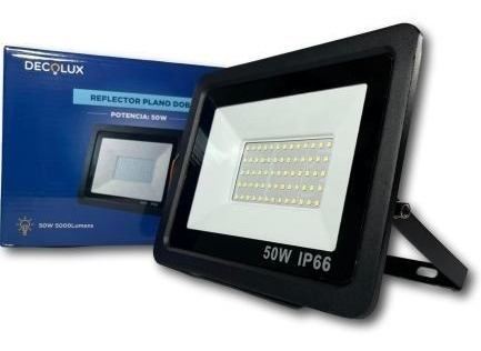 Reflector Plano Led 50w. Luz Blanca. Marca Decolux