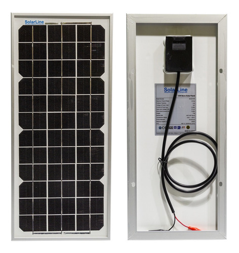 Imagen 1 de 3 de Panel Solar Fotovoltaico P/ Electrificador Boyero 10wp 10 W