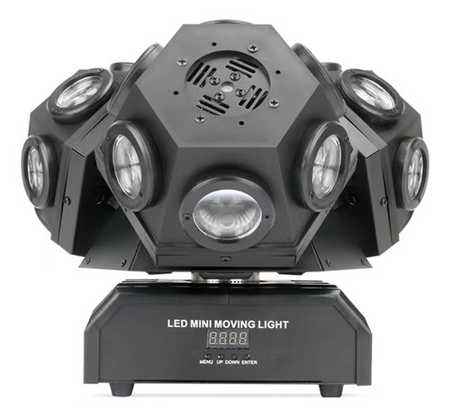 18x10w Rgbw 4 En 1 Led Cabeza De Cabeza Móvil De Viga 3 Haz