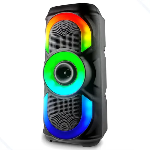 Caixa De Som Bluetooth Hi-fi Amplificada Rgb Tws Fm Usb Sd