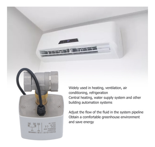 Válvula De Bola Eléctrica Motorizada De Acero Inoxidable Ac2