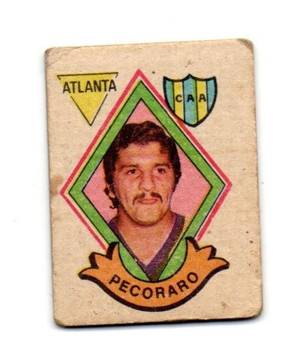 Figurita Atlanta Futbol Golazo 1973 Pecoraro