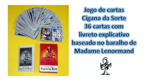 Promoção 12 Cx Baralho Cigano (cigana Da Sorte) Frete Grátis