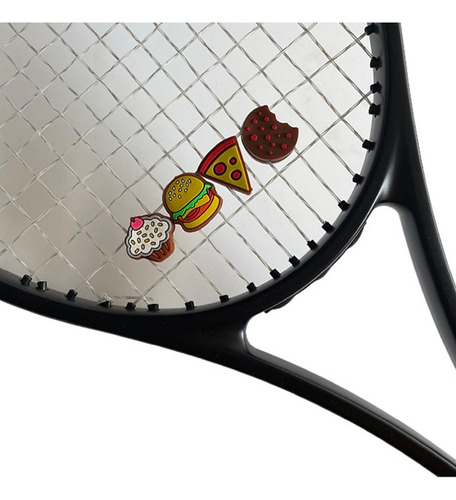 Amortecedor De Raquete De Forma De Pizza Forma De Pizza