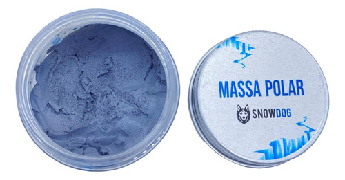 Massa Polar Snowdog Massa Térmica De Alta Performance 50g Cor Cinza