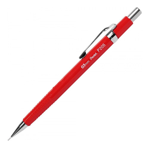 Lapiseira Desenho Pentel Sharp Profissional P205 0.5mm Vmlho