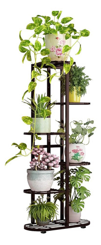 Soporte De Planta De Metal Para Jardín Moutik: 6 Tier 7 Esta