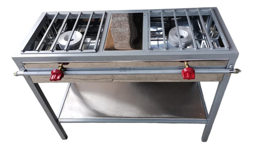 Parrilla Estufa 2 Quemadores