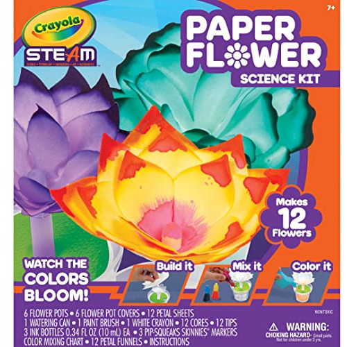 Crayola Paper Butterfly Science Kit, Steam Toy, 9r9ky