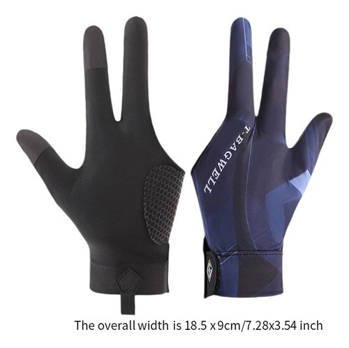 6 Guantes De Billar De 3 Dedos, Guantes De Mano Izquierda