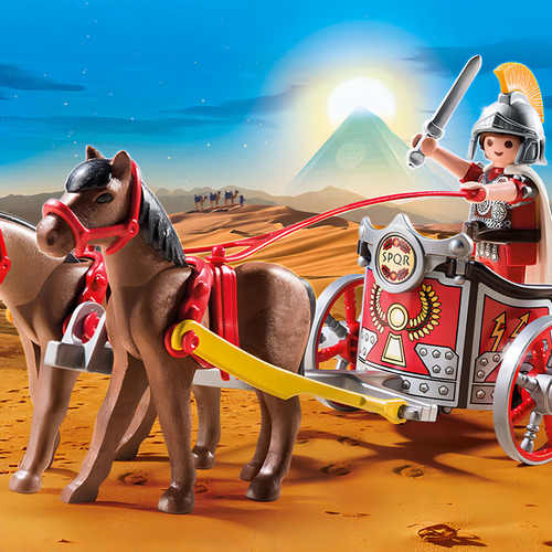Playmobil Historia Carruaje Romano 5391 Unico