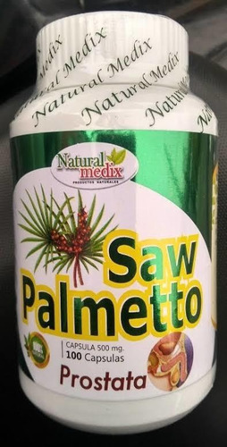 Saw Palmeto Natural Medix Prostata 100 Capsulas