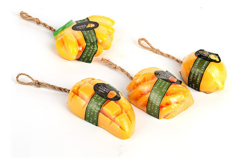 Jabón De Fruta Tailandés Marigold Mango Flor De Huevo