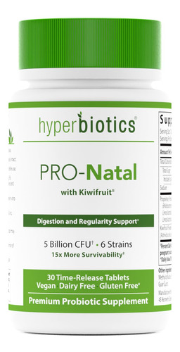 Hyperbiotics Pro Natal Mom Probioticos Para Mujeres | Prenat