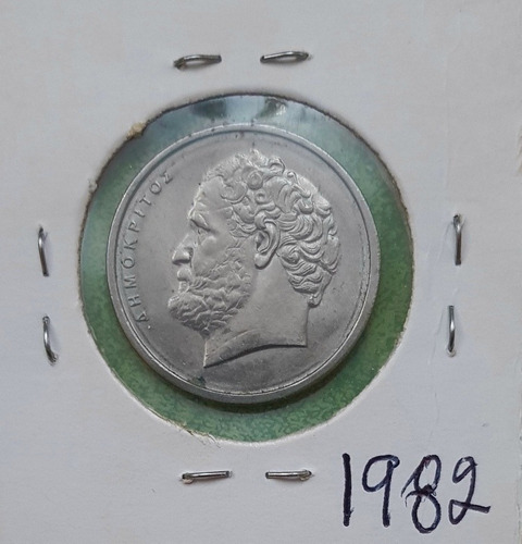 10 Apaxme De 1982. Moneda Griega. Coleccion. 