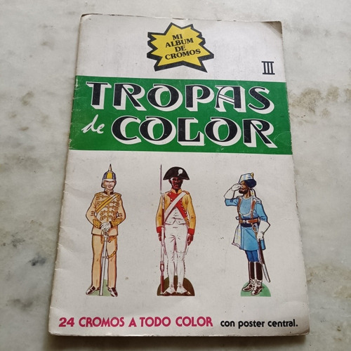 Album Figus Tropas De Color 3, Completo