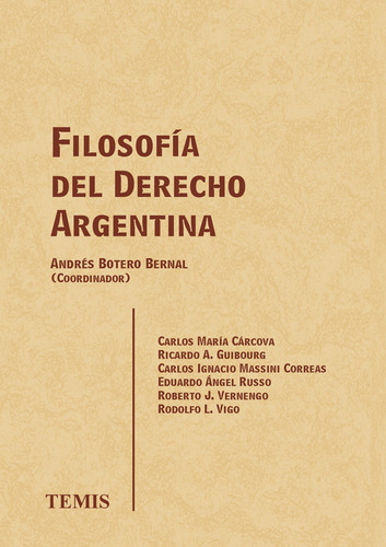 Filosofía Del Derecho Argentina