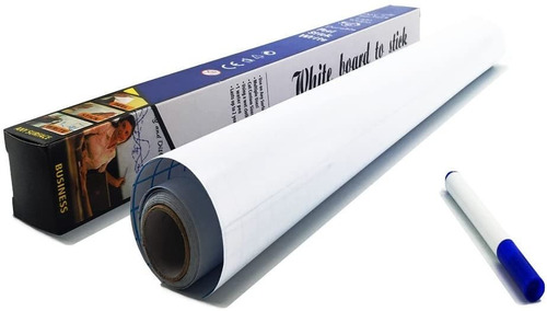 Vinilo Adhesiva Pizarrón Color Blanco 60x200 Cms Everest