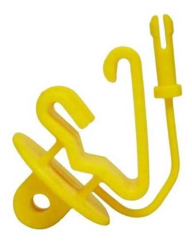 Zareba Itply-z Pin-lock T-post Aislante, Amarillo, 25 Por Bo