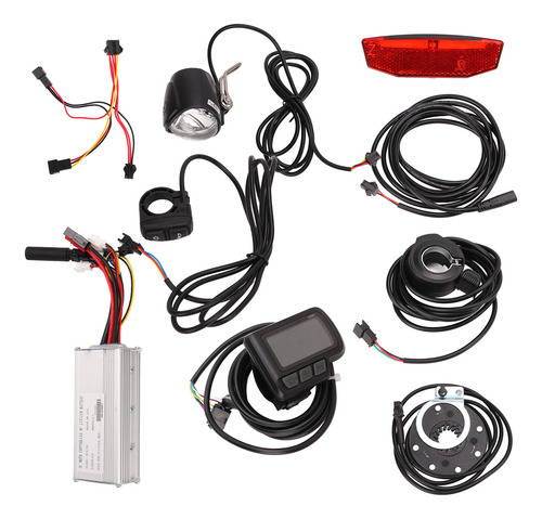Kit De Painel E Controlador De Motor 25a Para Bicicletas Elé