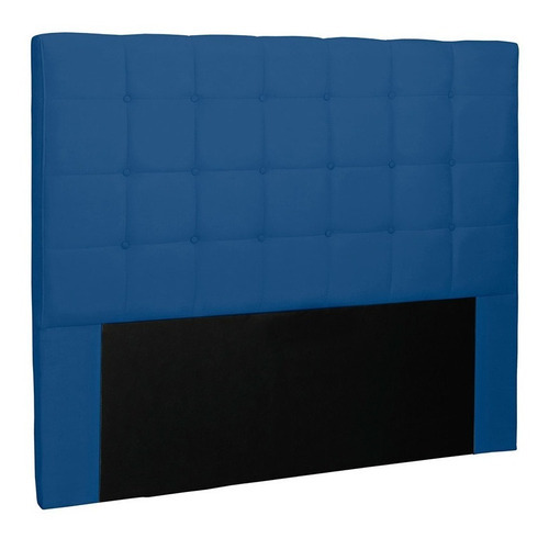 Cabeceira Verona Para Cama Box Casal 140 Cm Suede - D'rossi Cor Azul-marinho