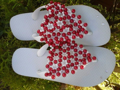 sandalias havaianas decoradas