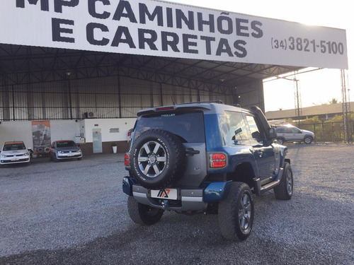 Troller T4 4x4 2p Ano 2015 Turbo Diesel Azul.