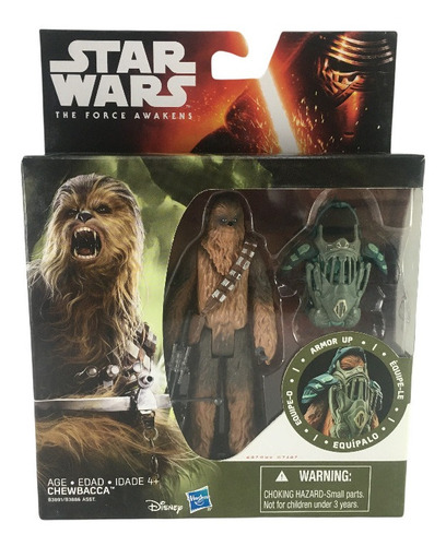 Hasbro Star Wars Force Awakens Mission Armor Up Chewbacca