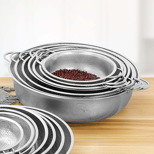 Zz Colador De Acero Inoxidable, Colador De Arroz, Cesta