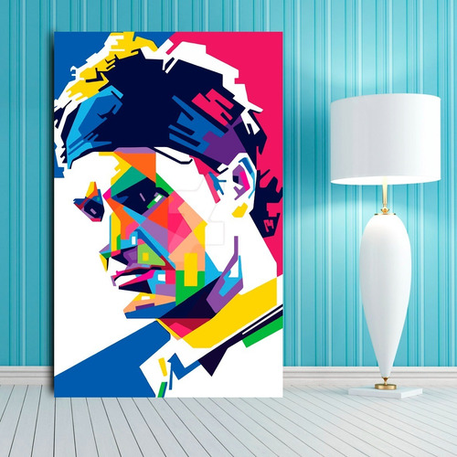 Cuadro Decorativo Tenis Roger Federer (40x30 Cm)